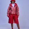 Kente Puffer Jacket