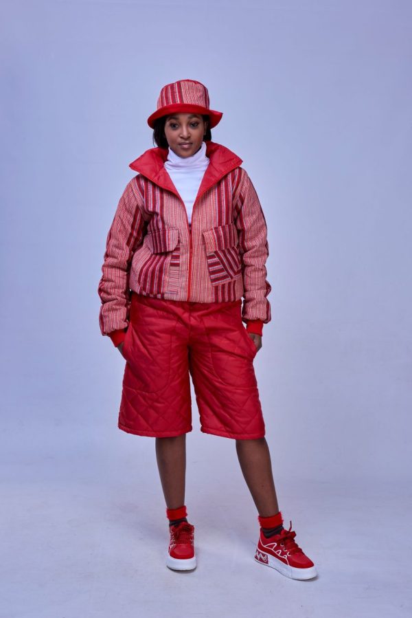 Kente Puffer Jacket