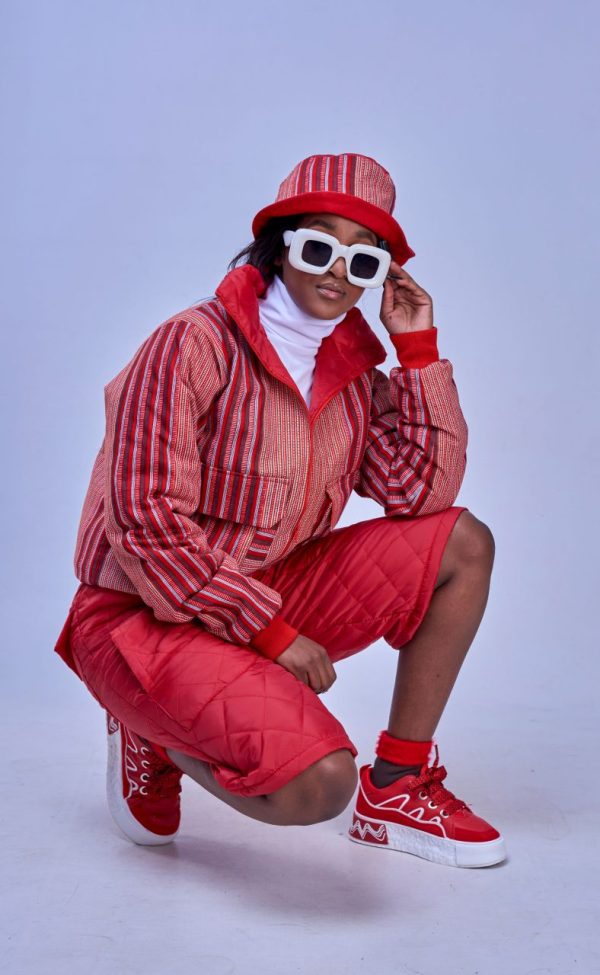 Kente Puffer Jacket