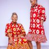 Short Adire Kaftan
