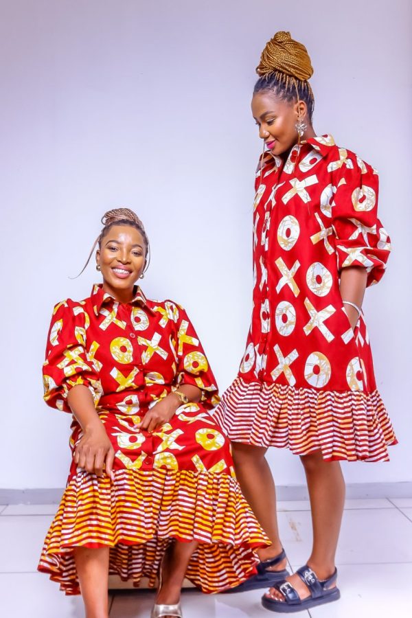 Short Adire Kaftan