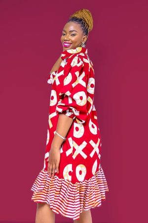 Short Adire Kaftan